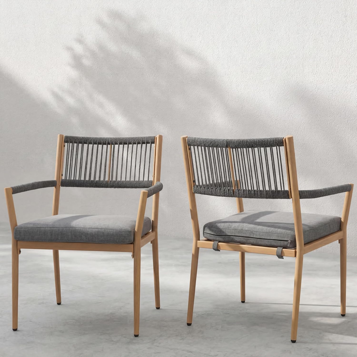 Deck Chair Lounger - Silla de Comedor para Exteriores con
