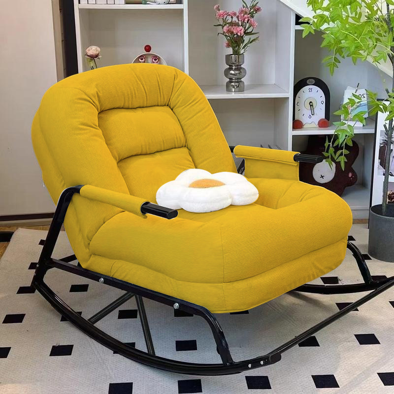 Outdoor Furniture Bali Style - Sillón mecedora de lujo ligero, sillón