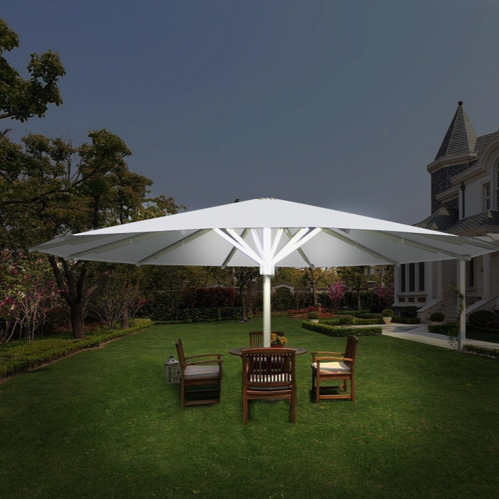 Outdoor Furniture Hotel - Sombrilla LED para Muebles de Exterior