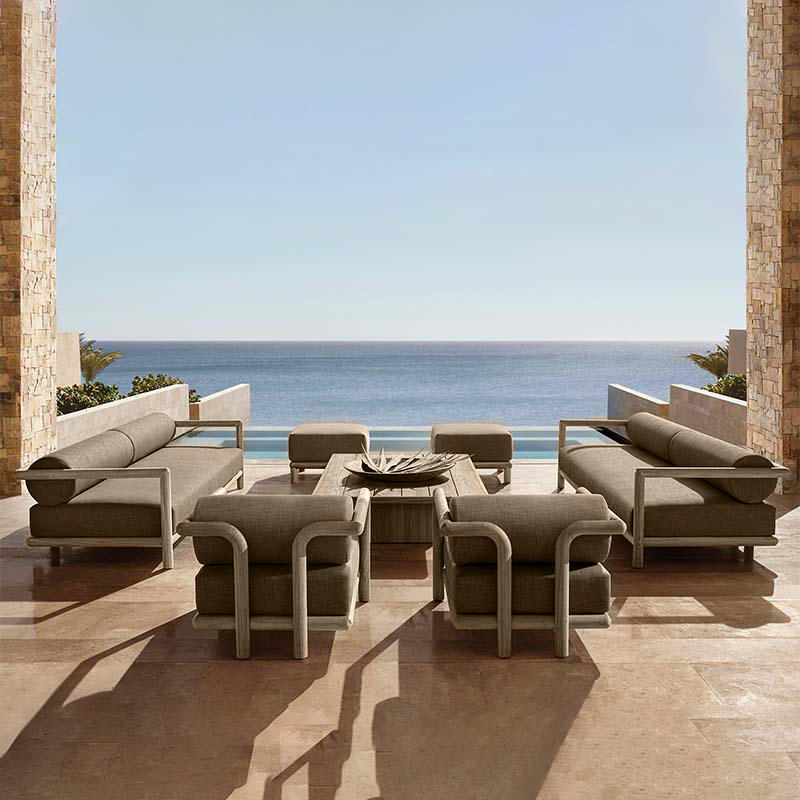 Outdoor Furniture Hotel - Conjunto de muebles de jardín, sofá