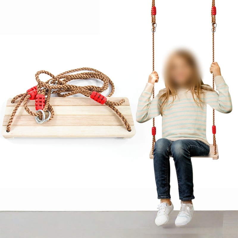 Outdoor Furniture Quality - Asiento de Columpio Colgante de Madera,