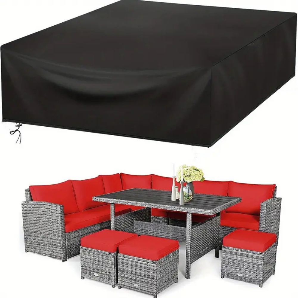 Outdoor Furniture Table And Chairs - (102-137 pulgadas de longitud) tamaño Patio