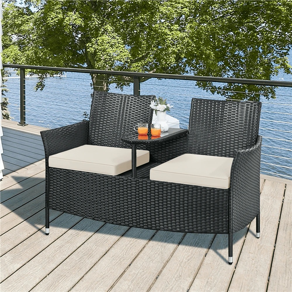 Outdoor Furniture Table And Chairs - Conjunto de Muebles de Patio de