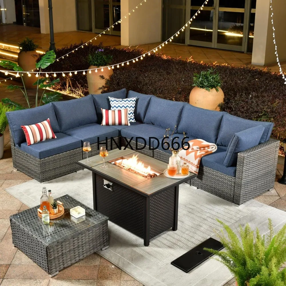 Outdoor Furniture Fire Table - Conjunto de Muebles de Patio de