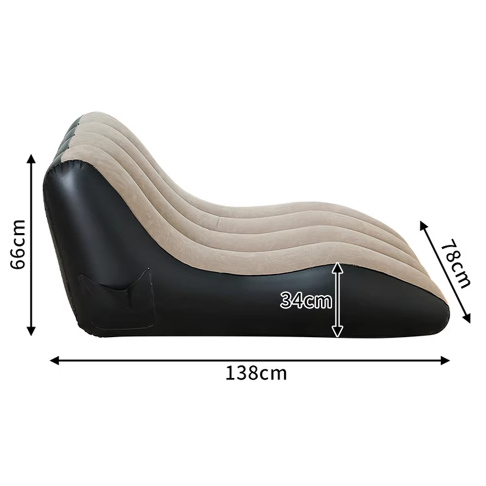 Tumbona inflable, tumbona infl - Deck Chair Lounger reseña y precio