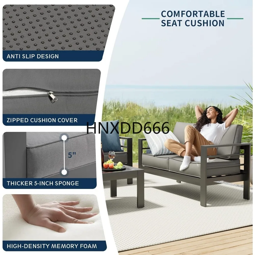 Conjunto de Muebles de Patio c - Outdoor Furniture Fire Table reseña y precio