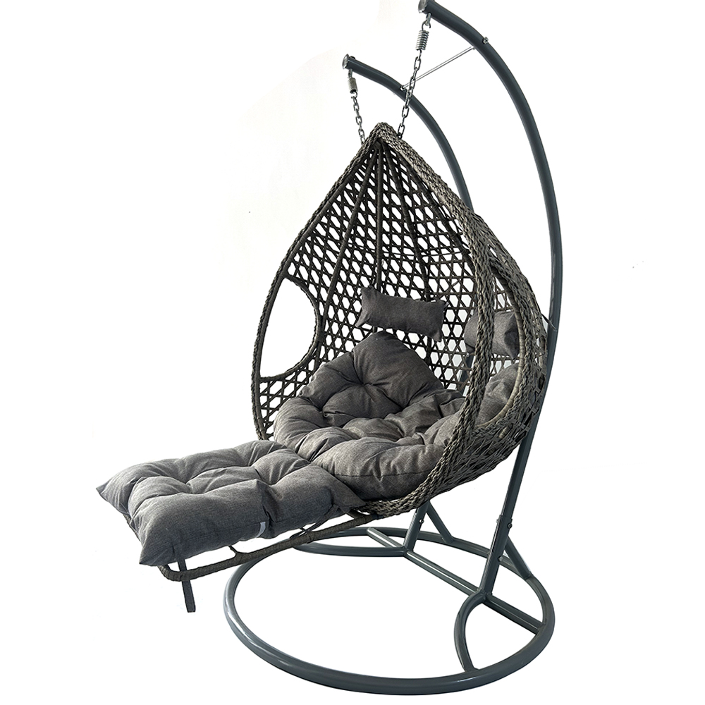 Silla colgante de mimbre para  - Hanging Egg Chair reseña y precio