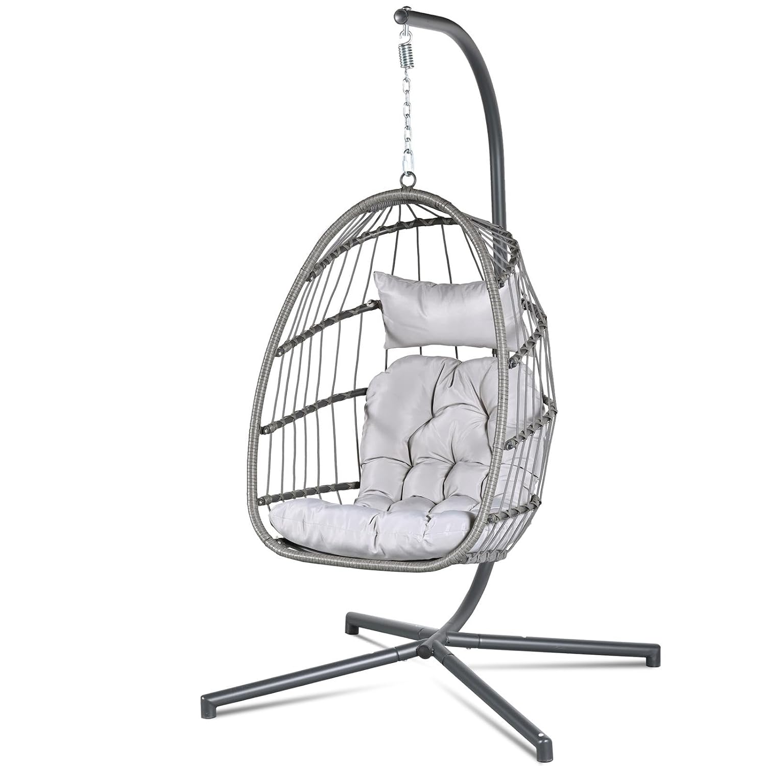 Silla Colgante Tipo Huevo con  - Hanging Egg Chair reseña y precio