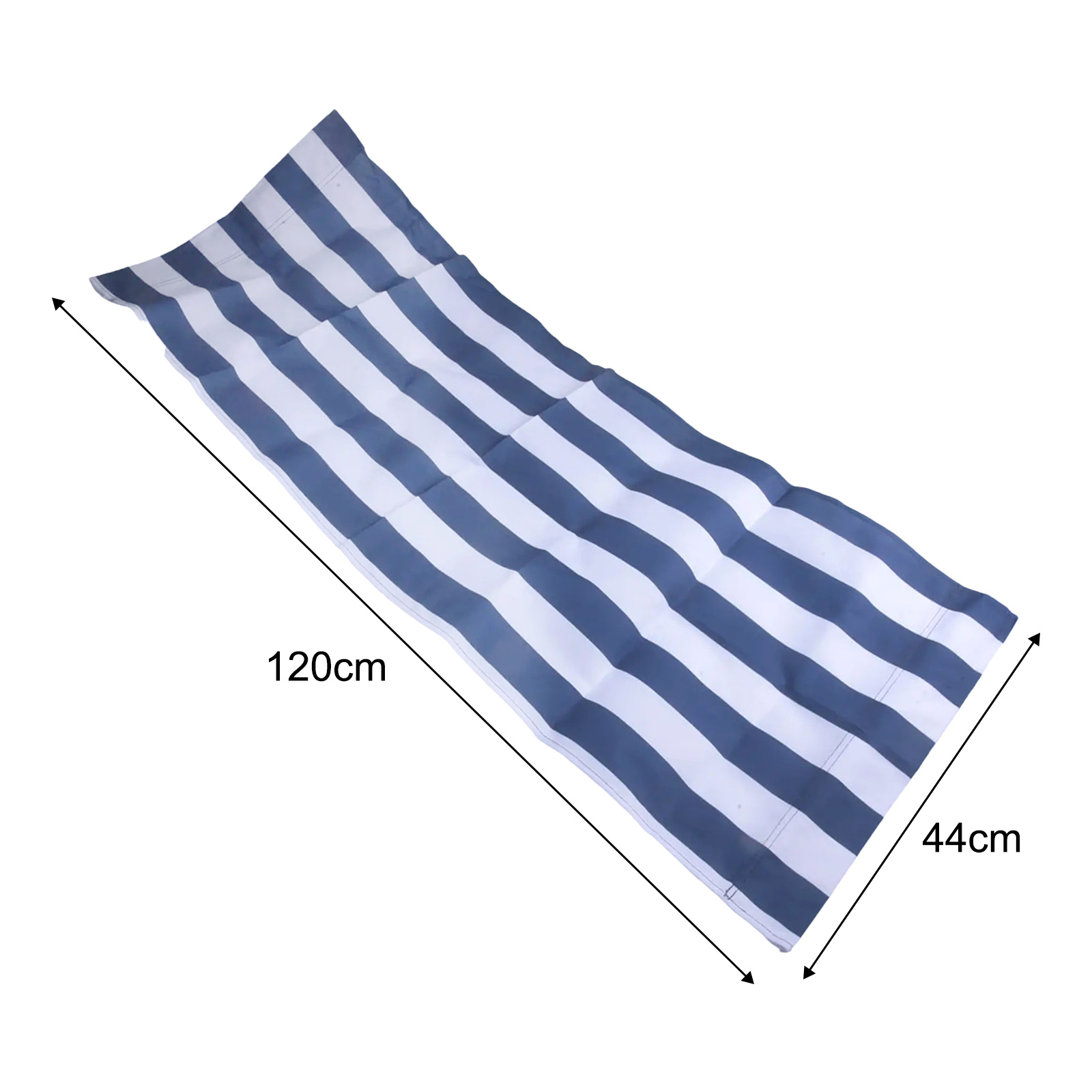 Tela de poliéster a rayas blan - Deck Chair Lounger reseña y precio