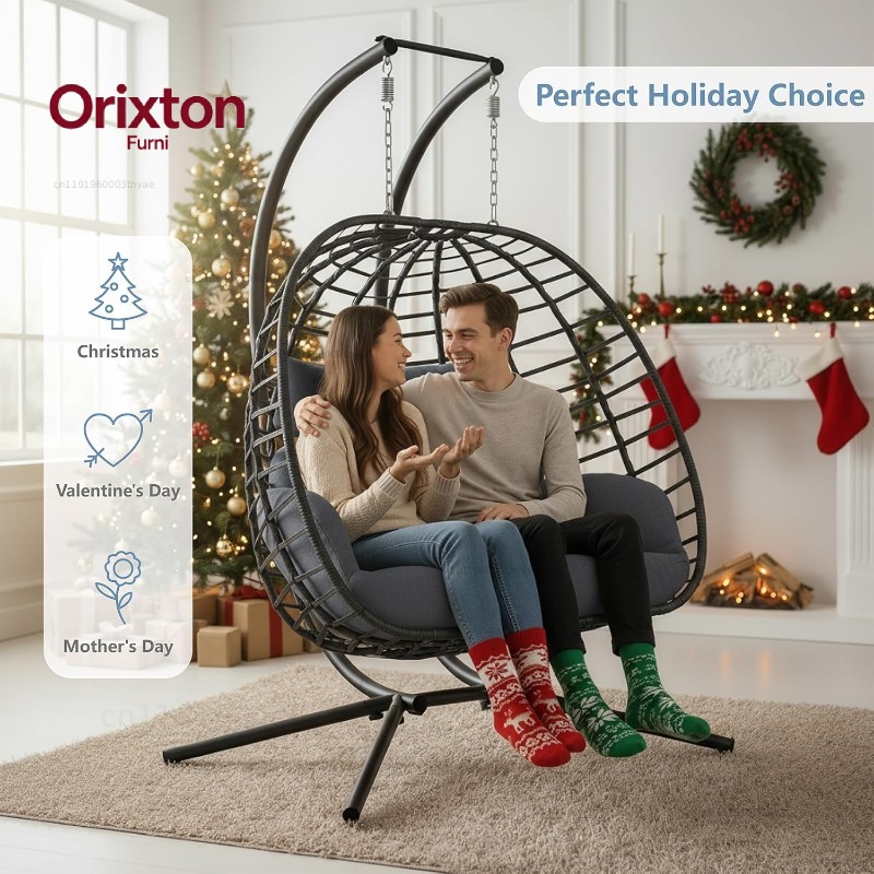 Sillón Colgante Doble con Sopo - Hanging Egg Chair reseña y precio