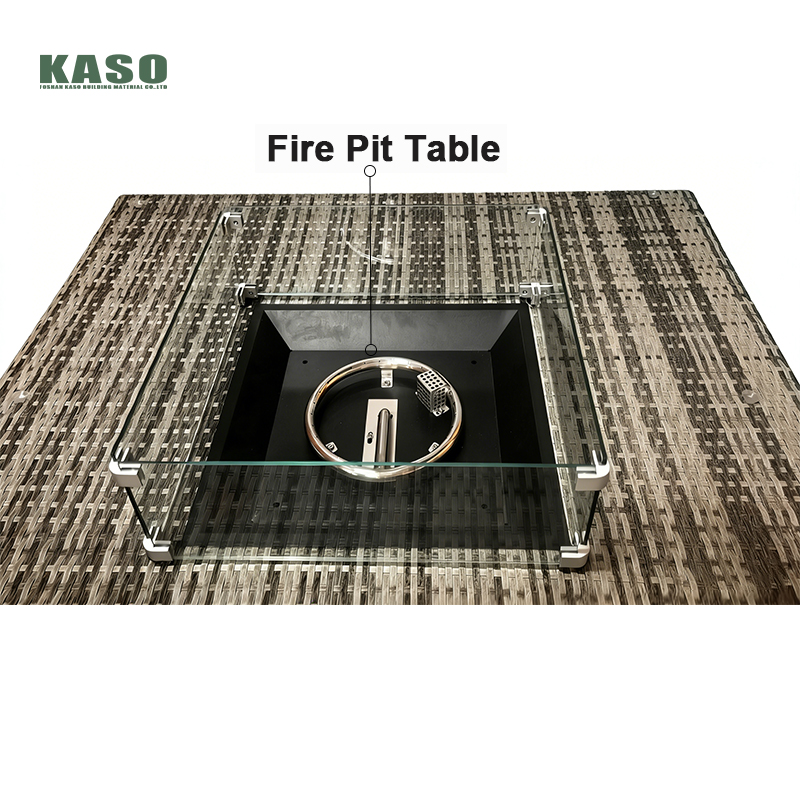 Conjunto de muebles para patio - Outdoor Furniture Fire Table reseña y precio