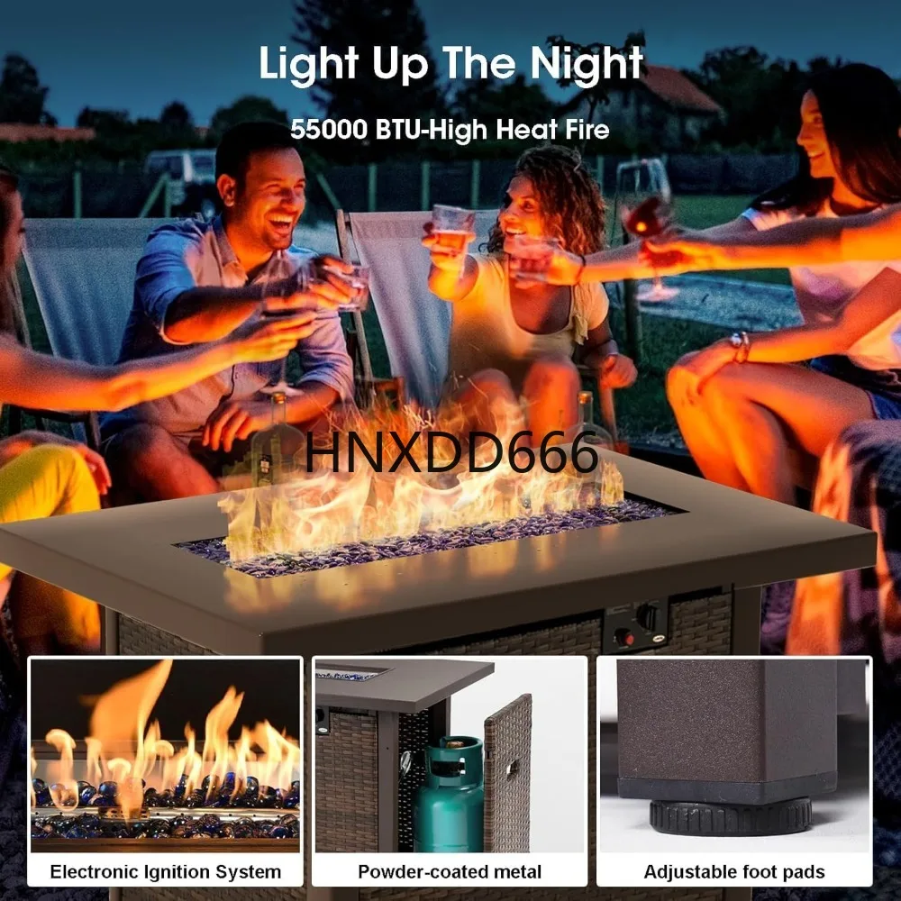 Conjunto de Muebles de Patio d - Outdoor Furniture Fire Table reseña y precio