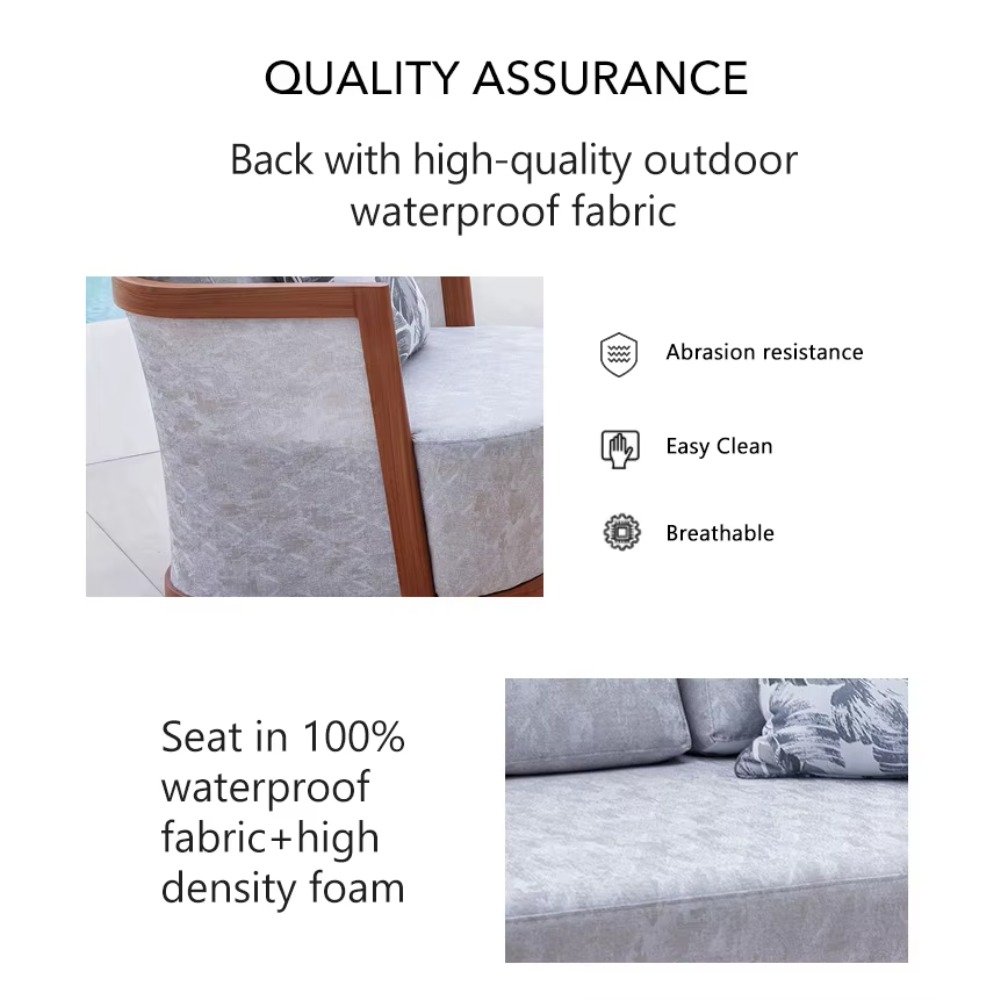 Conjunto de Muebles de Jardín  - Outdoor Furniture Quality reseña y precio