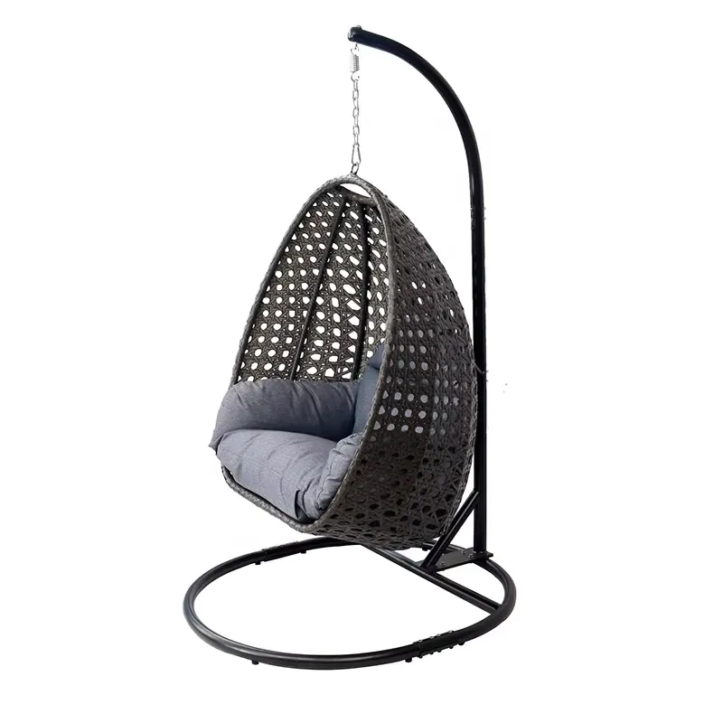 Sillón Colgante de Mimbre con  - Hanging Egg Chair reseña y precio