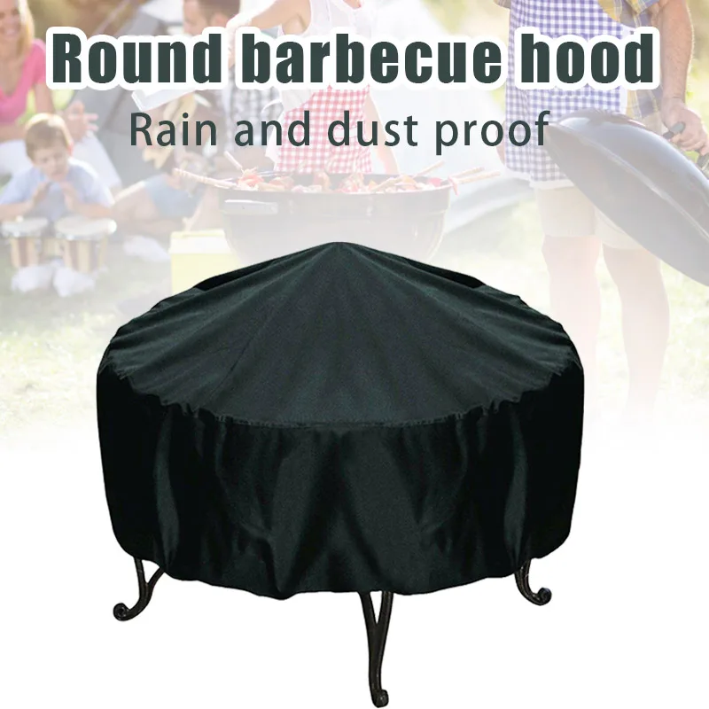 Cubierta redonda para fogón De - Outdoor Furniture Fire Pit reseña y precio