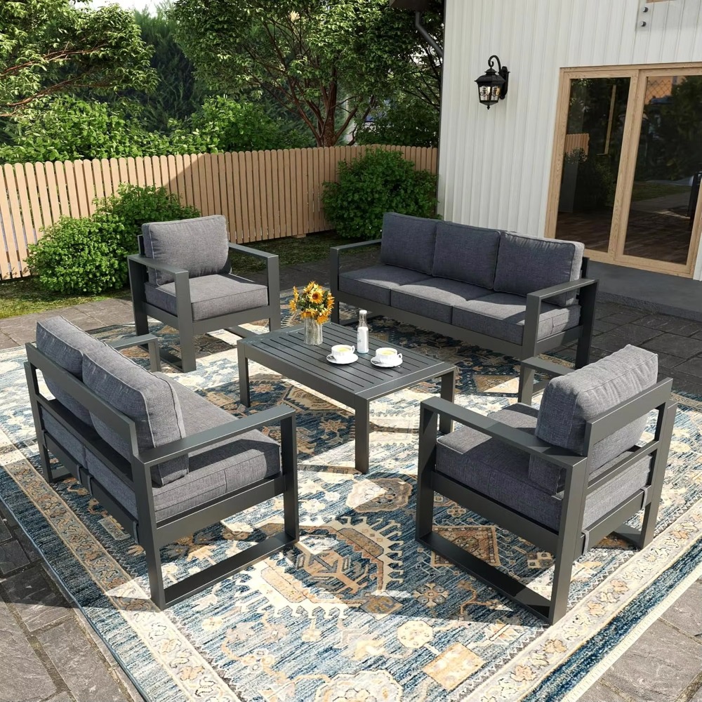 Conjunto de Muebles para Terra - Outdoor Furniture Fire Table reseña y precio