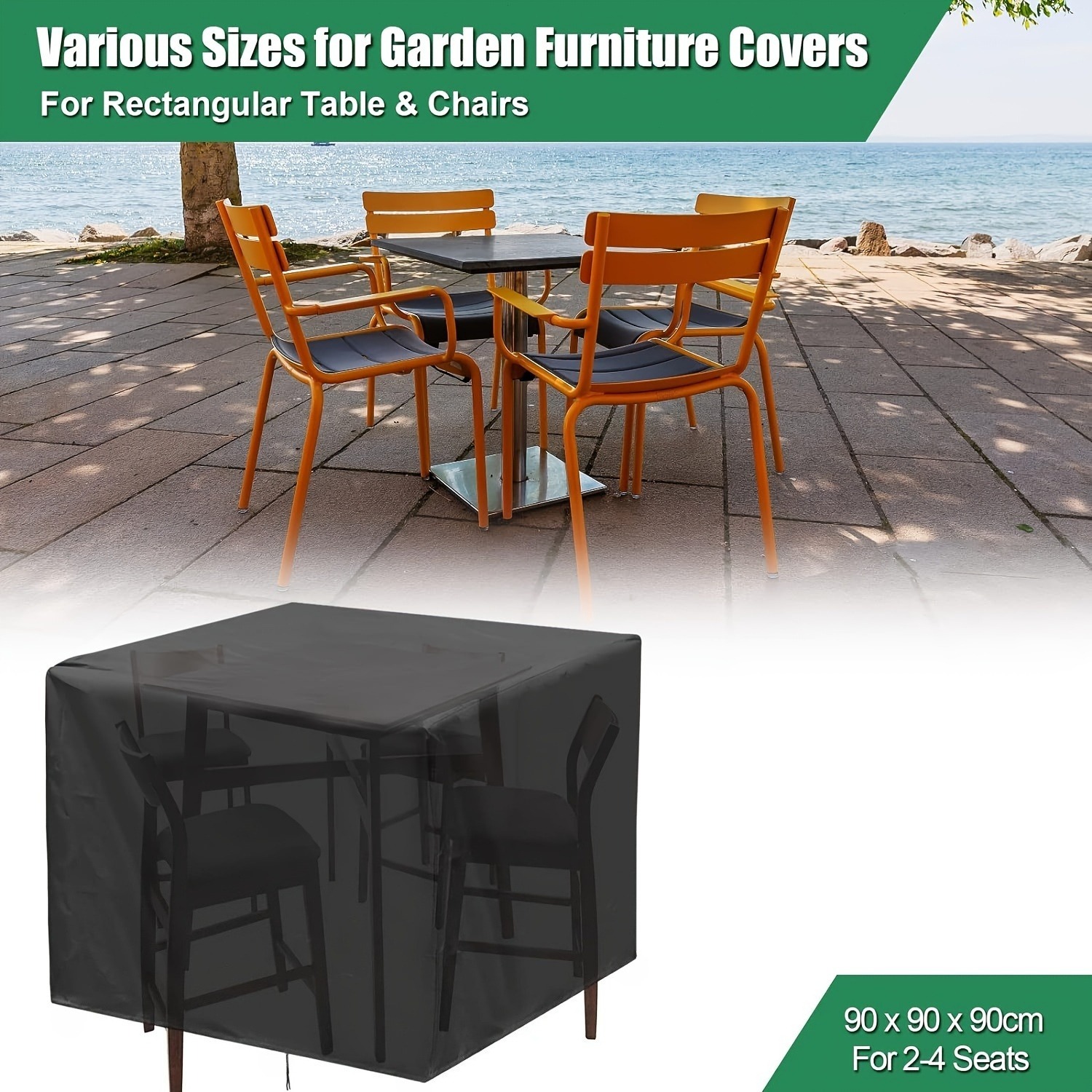 Funda Resistente para Muebles  - Outdoor Furniture Table And Chairs reseña y precio