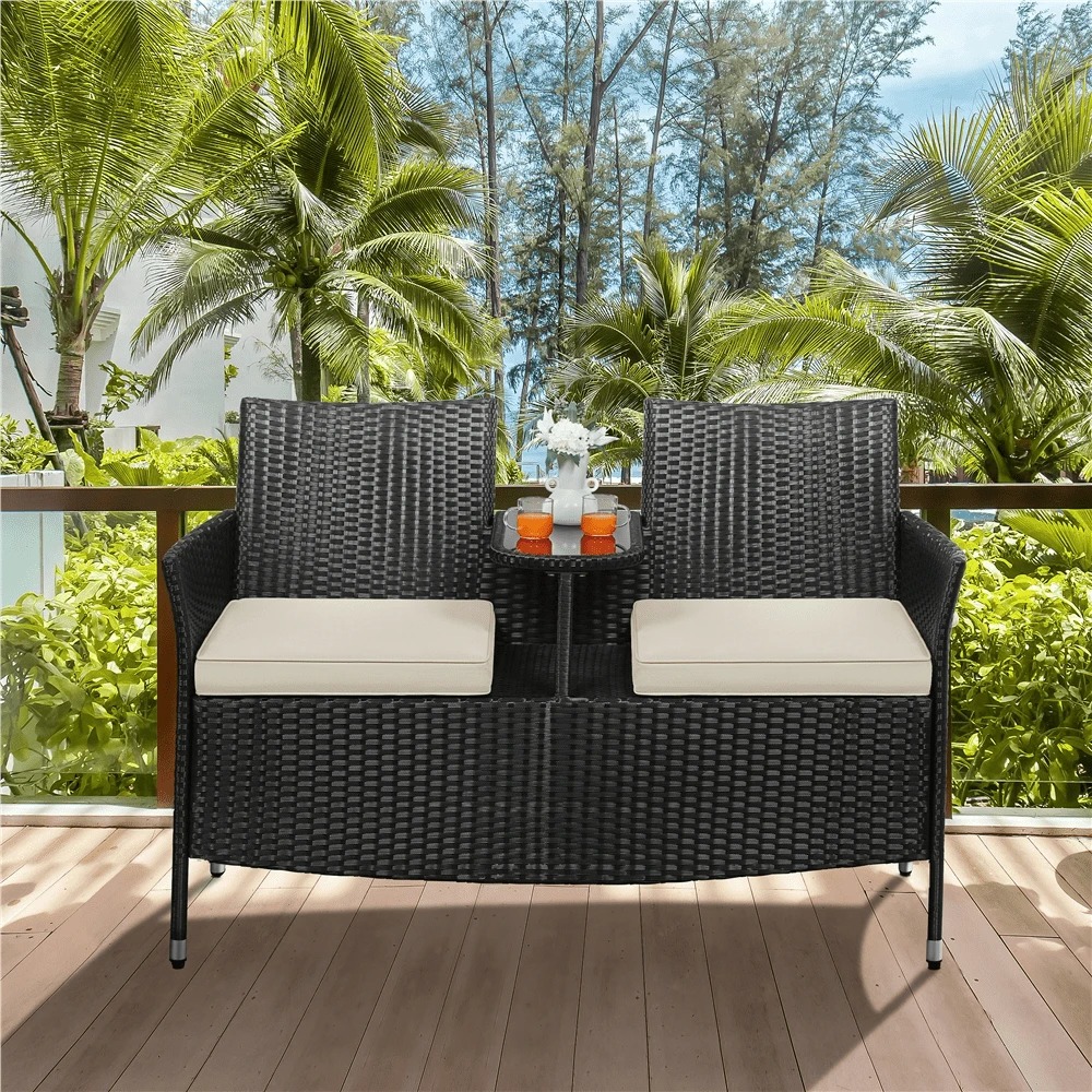 Conjunto de Muebles de Patio d - Outdoor Furniture Table And Chairs reseña y precio