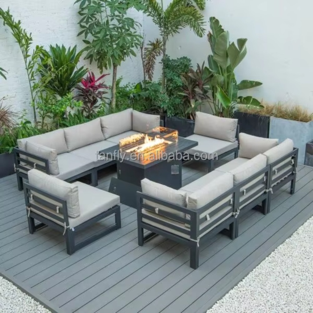 Conjunto de Muebles de Jardín  - Outdoor Furniture Fire Table reseña y precio