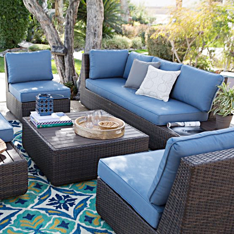Sofá de Exterior para Patio, J - Outdoor Furniture Hotel reseña y precio