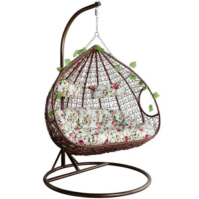Silla colgante de mimbre para  - Hanging Egg Chair reseña y precio