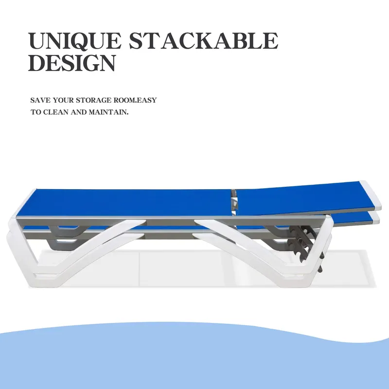 Silla de Playa Ajustable de Al - Deck Chair Lounger reseña y precio